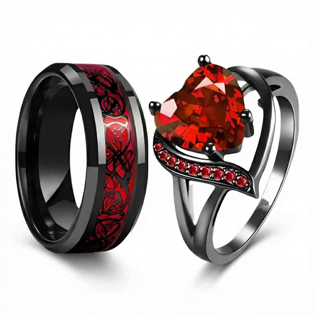 Matching Promise Rings – Word and Grace